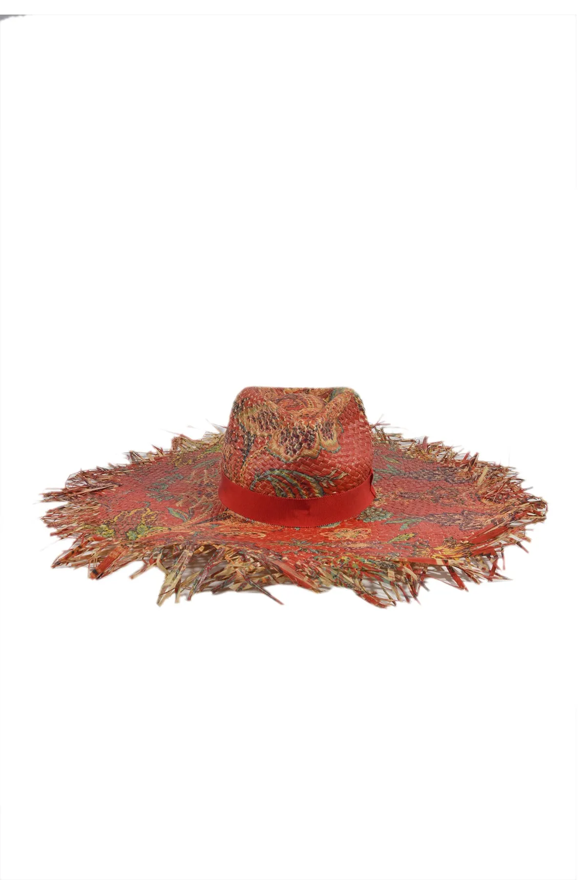 Etro Woven Pinch Detailed Sun Hat