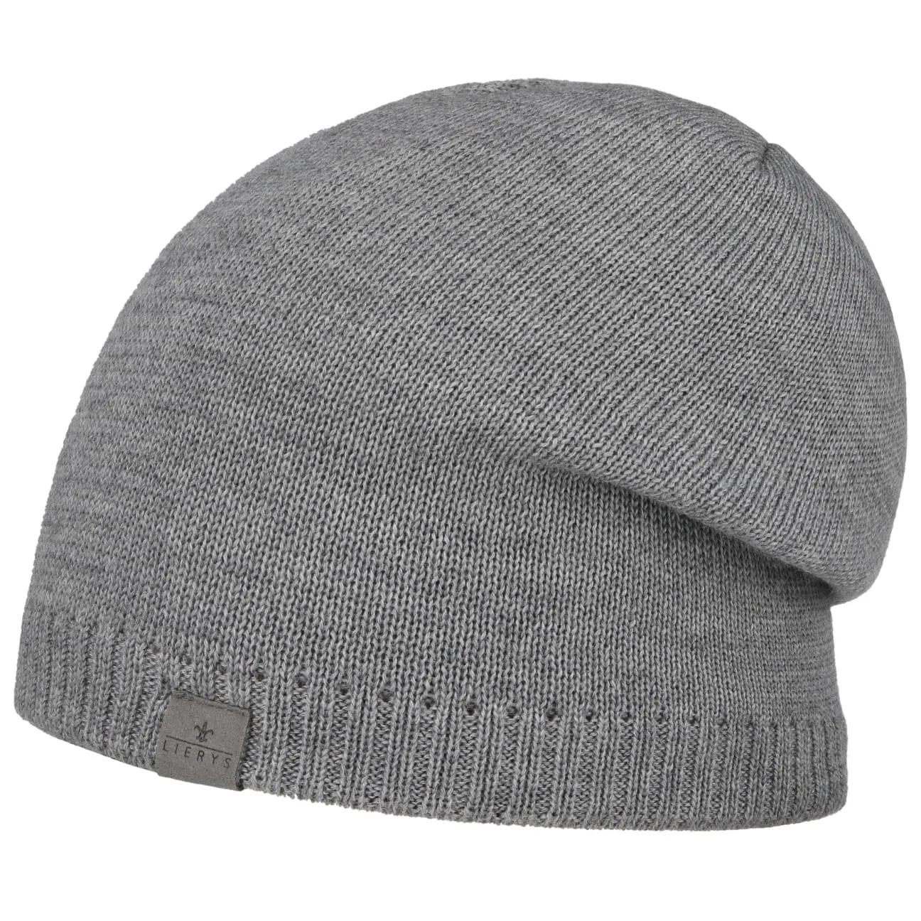 Fine Merino Classic Oversize Beanie Hat by Lierys