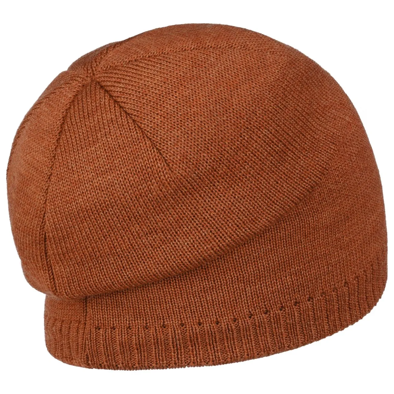 Fine Merino Classic Oversize Beanie Hat by Lierys
