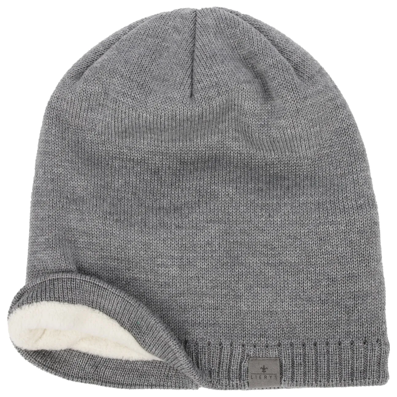 Fine Merino Classic Oversize Beanie Hat by Lierys
