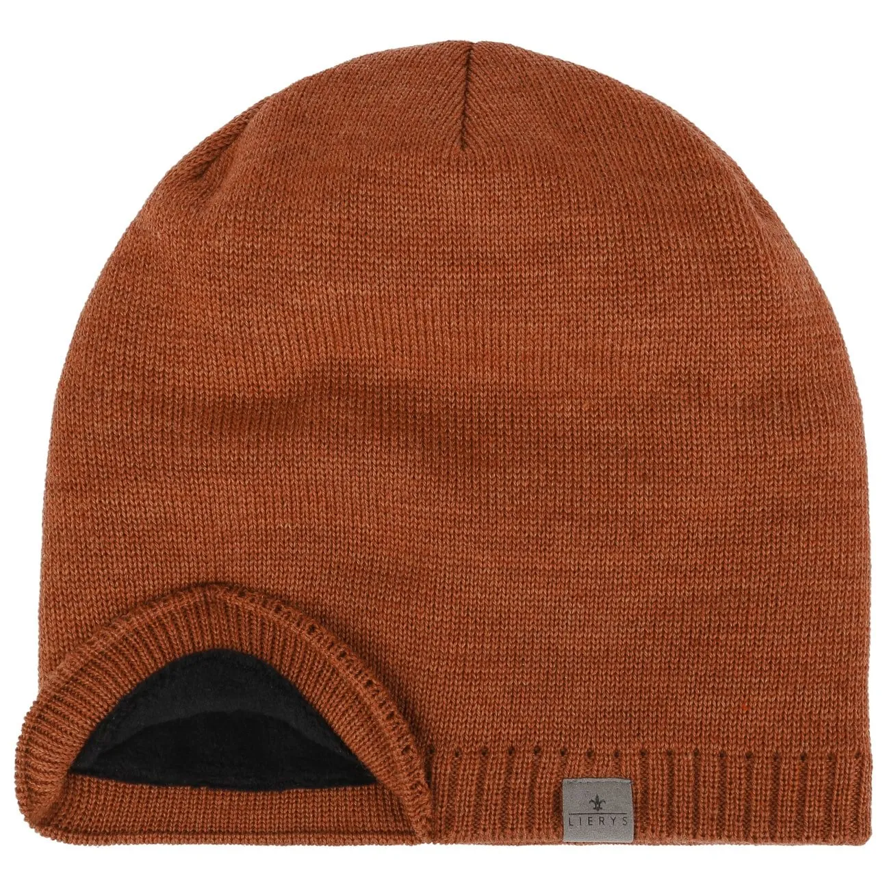Fine Merino Classic Oversize Beanie Hat by Lierys