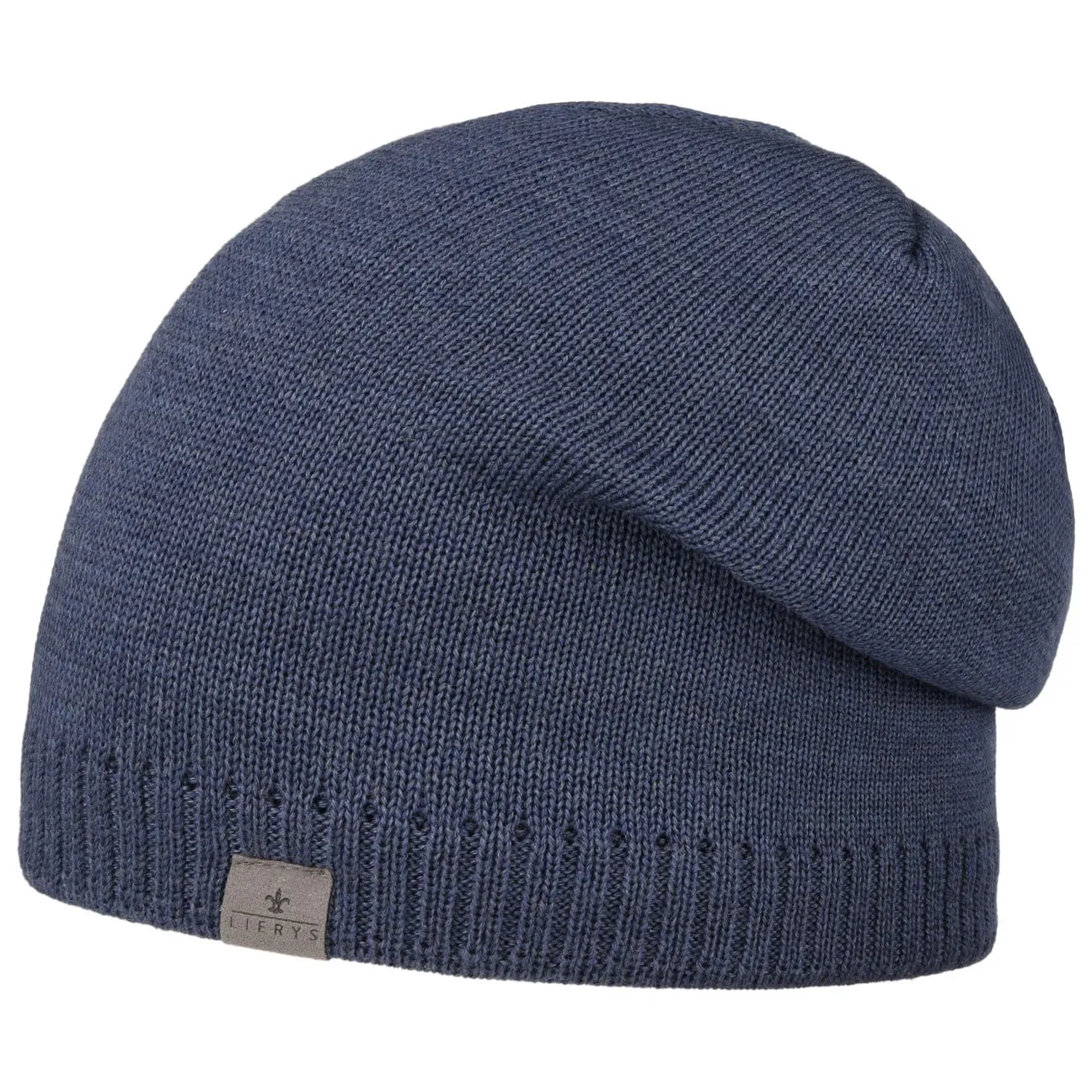 Fine Merino Classic Oversize Beanie Hat by Lierys