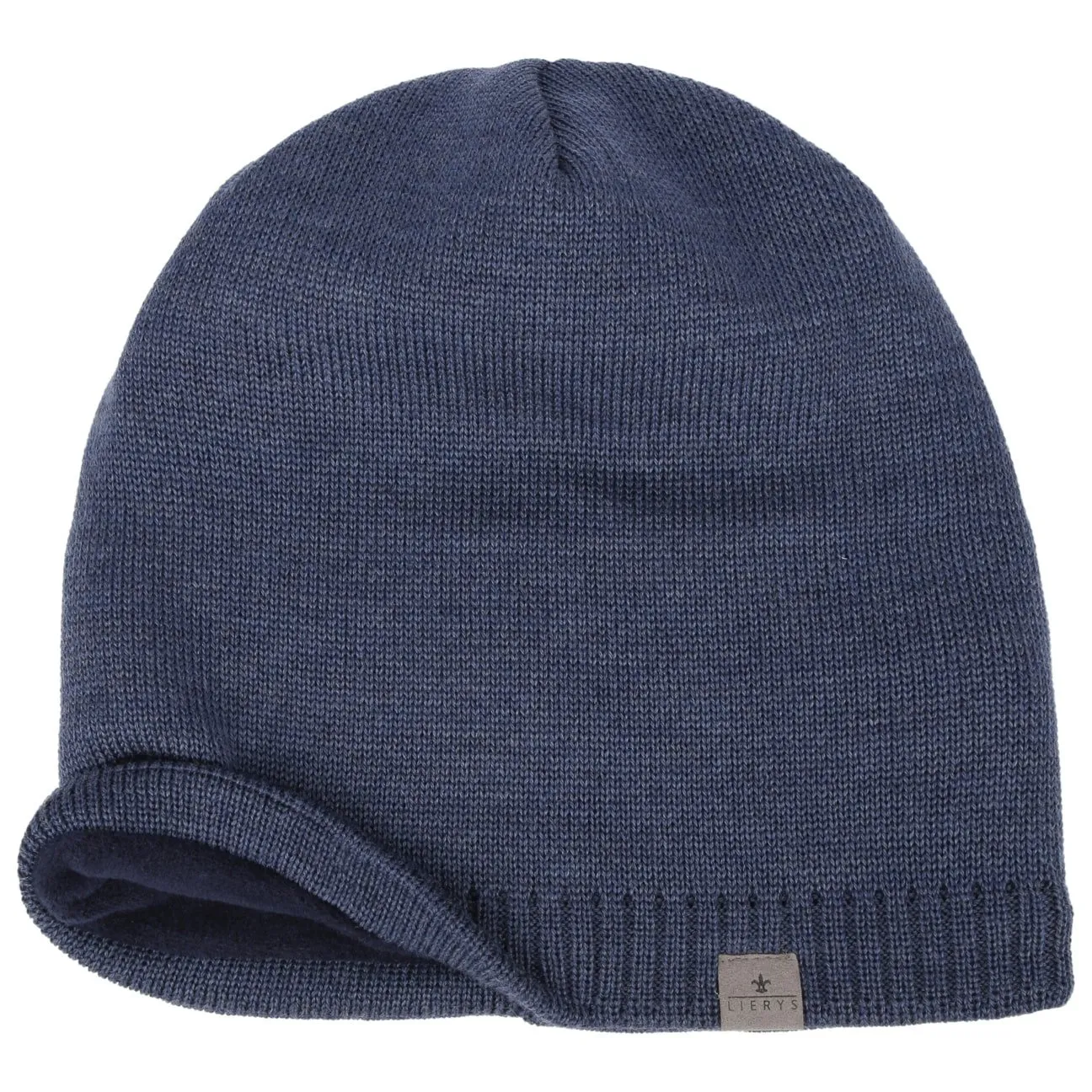 Fine Merino Classic Oversize Beanie Hat by Lierys