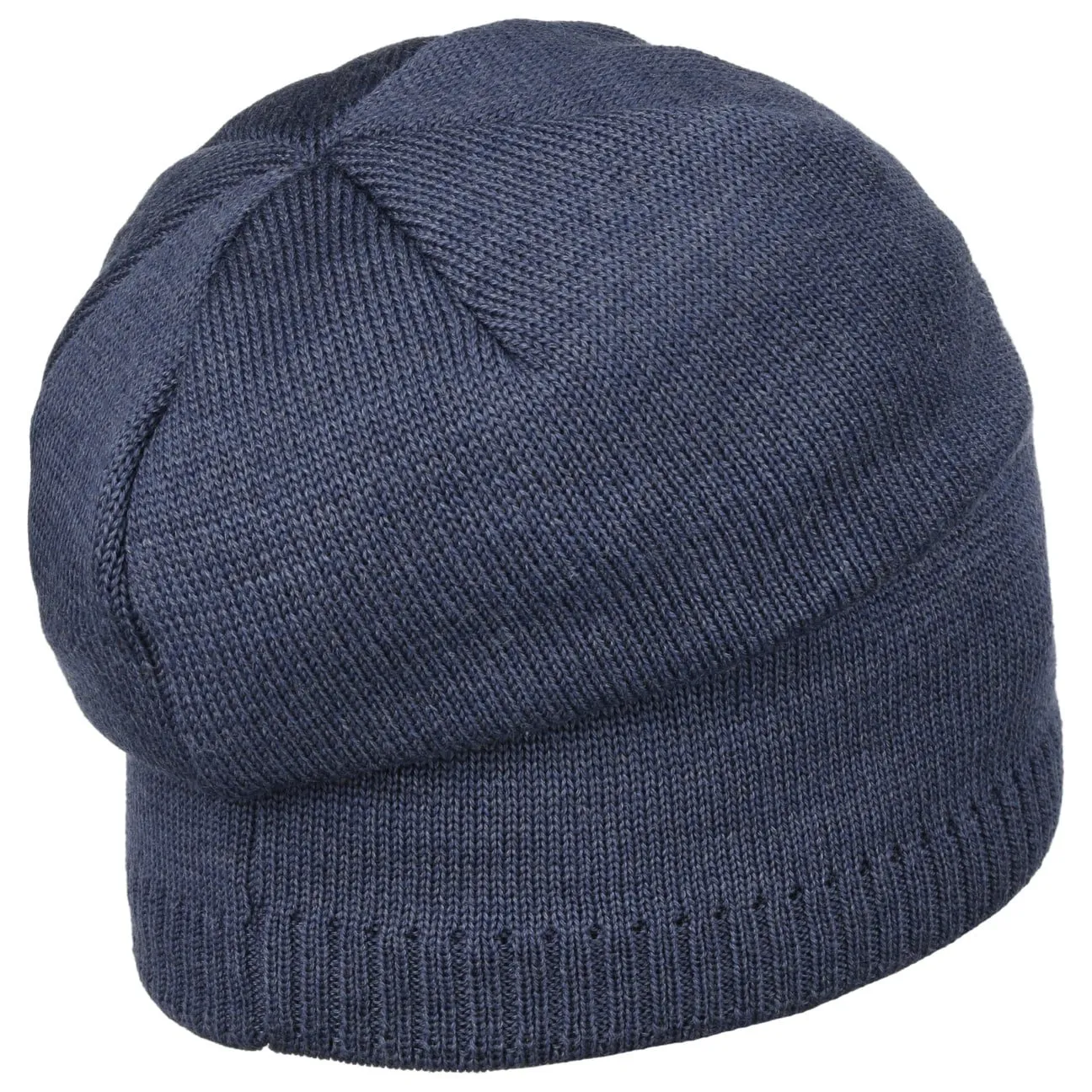 Fine Merino Classic Oversize Beanie Hat by Lierys