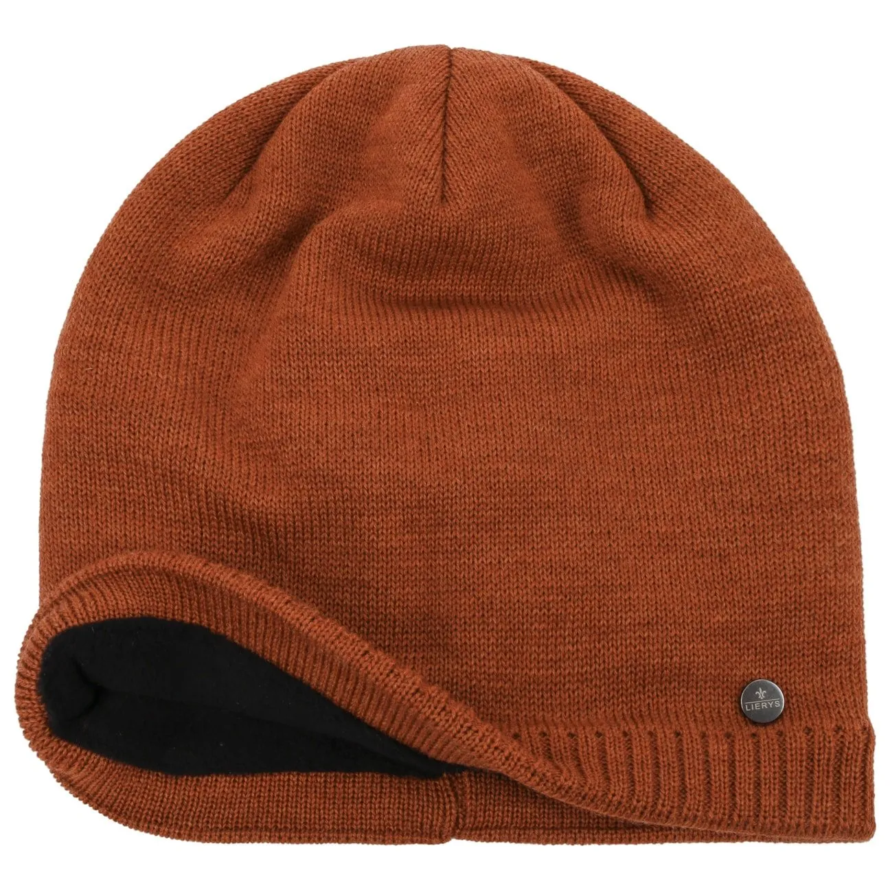 Fine Merino Classic Oversize Beanie Hat by Lierys