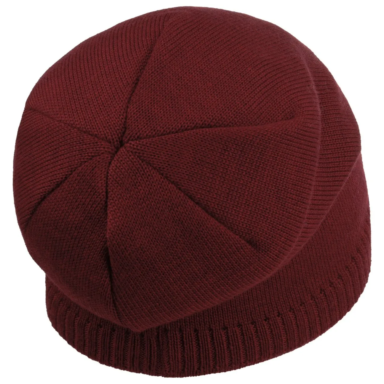 Fine Merino Classic Oversize Beanie Hat by Lierys