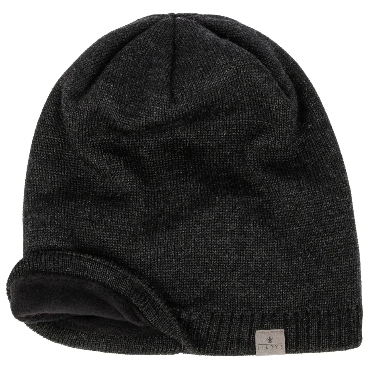 Fine Merino Classic Oversize Beanie Hat by Lierys
