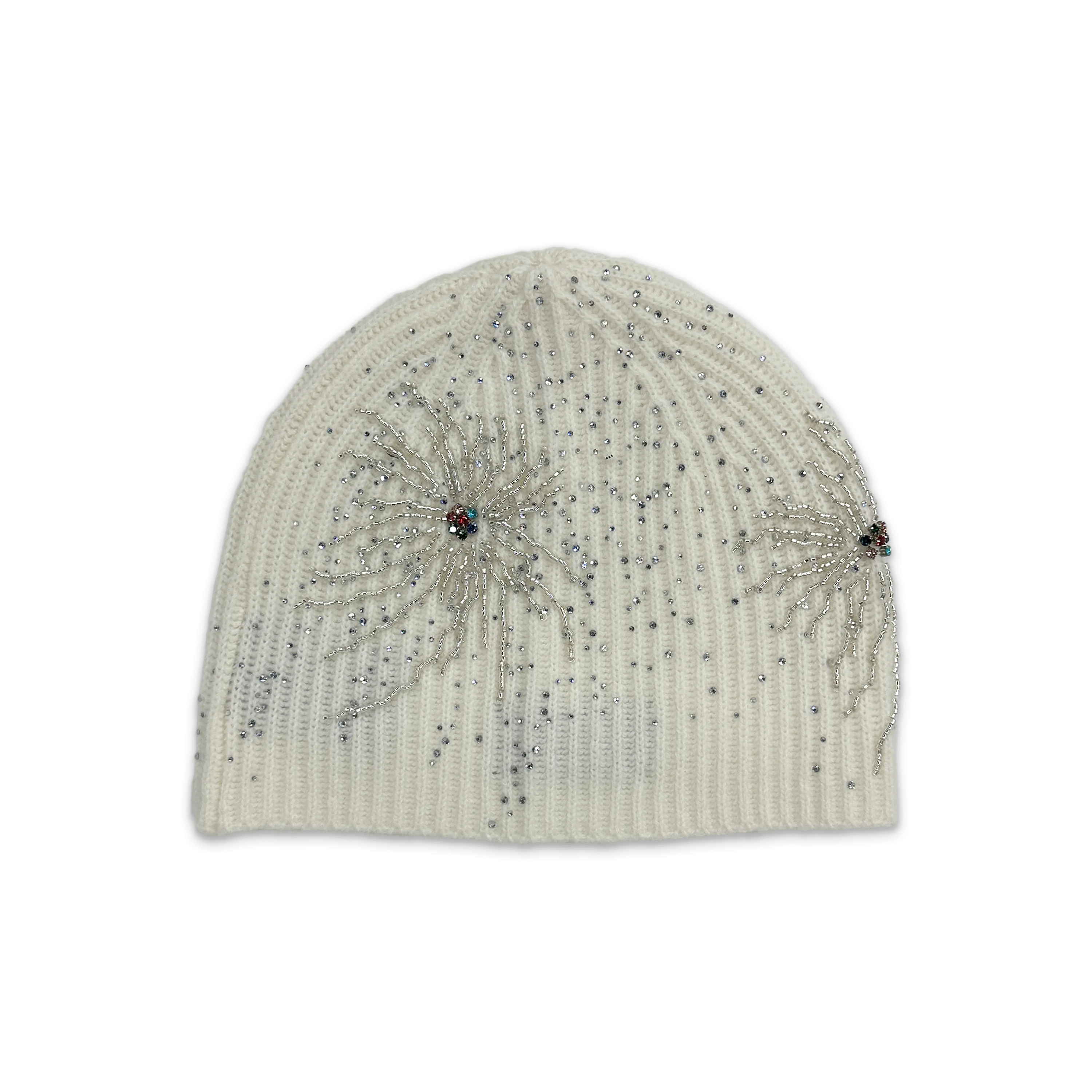 Fireworks Beanie White