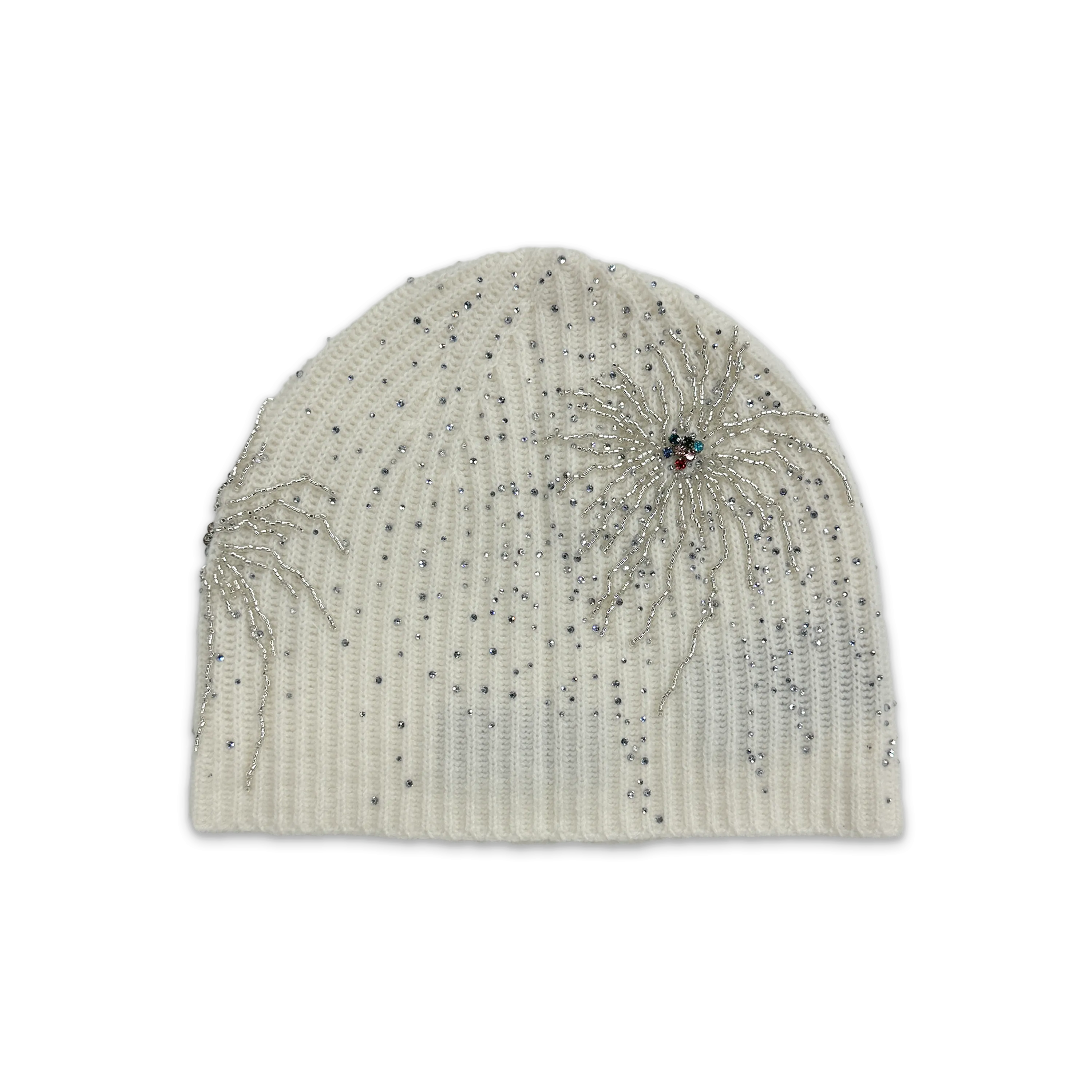 Fireworks Beanie White
