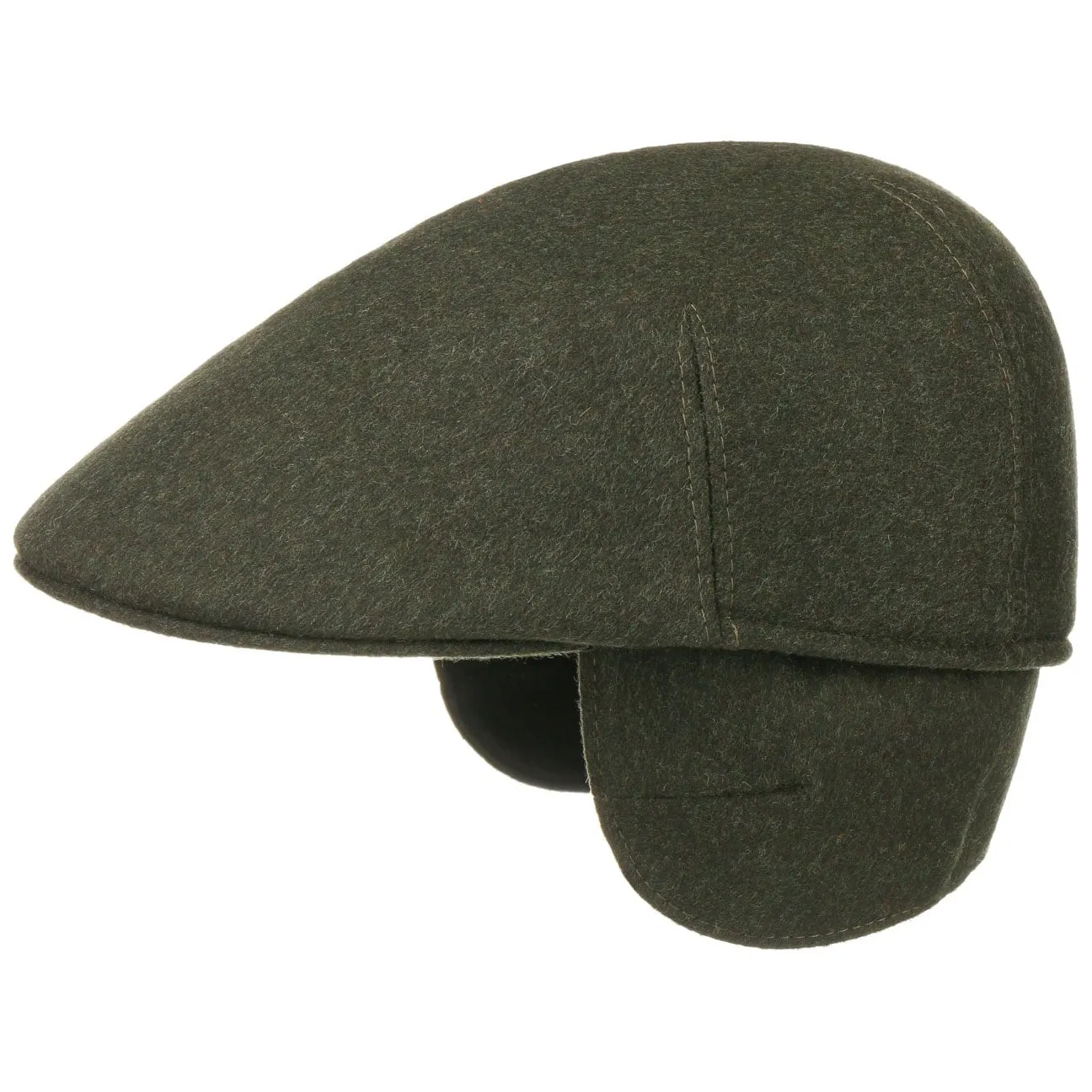 Flat Cap with Ear Flaps by Lodenhut Manufaktur