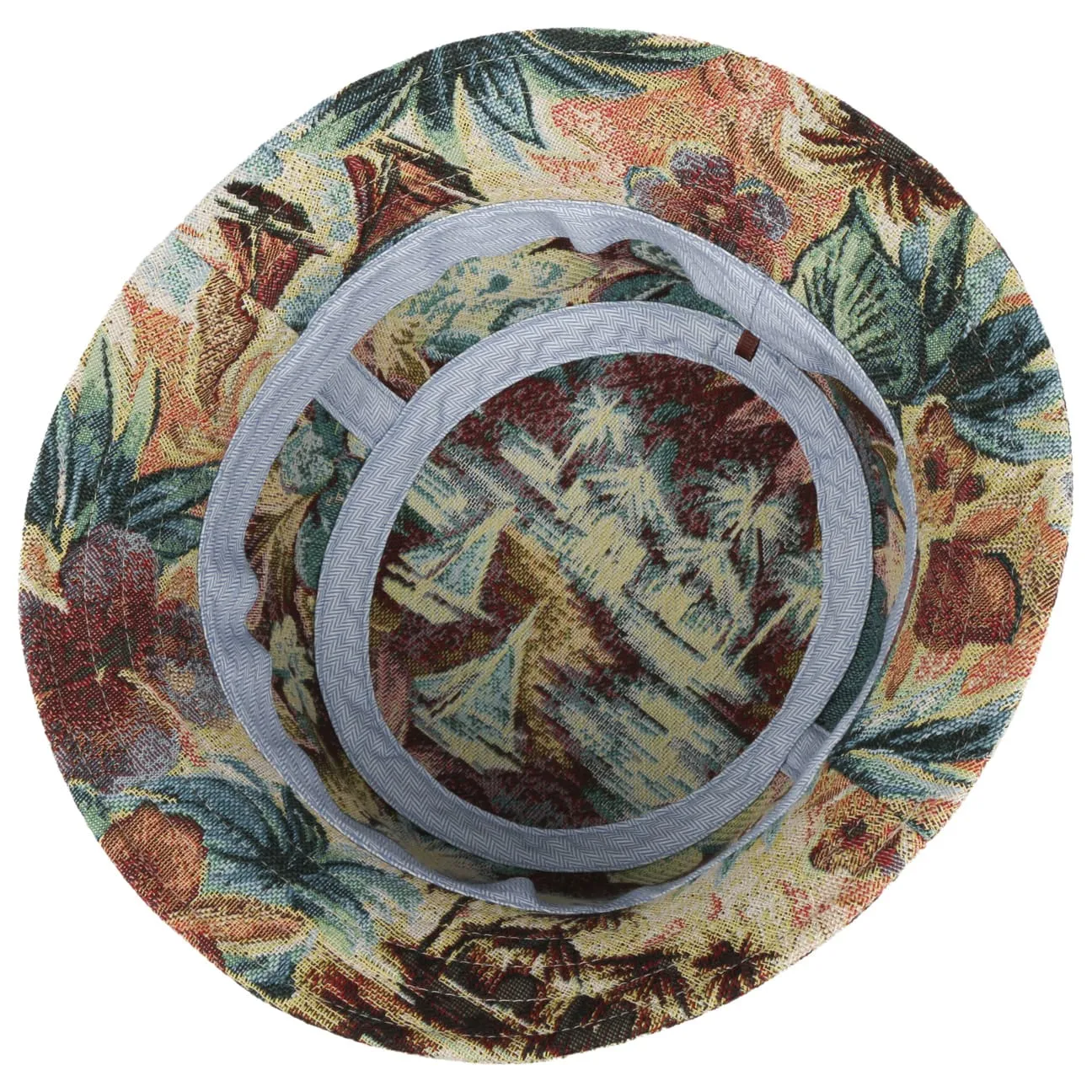 Flower Jacquard Bucket Cloth Hat by Stetson