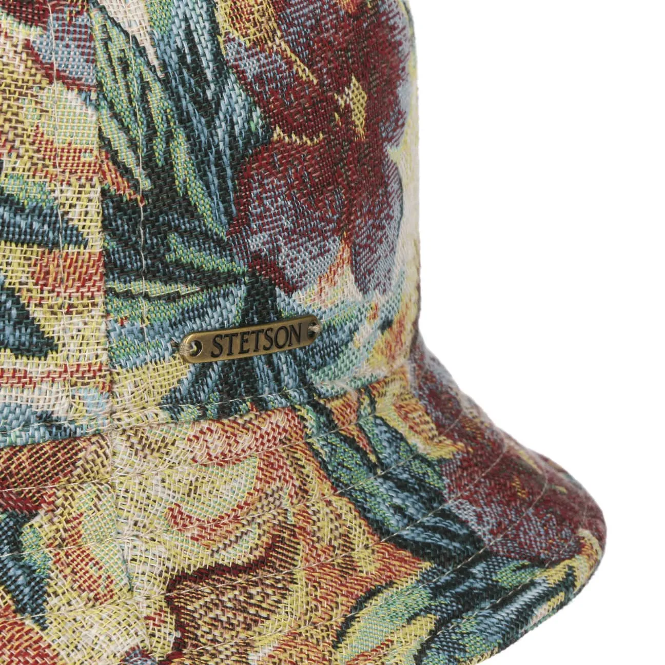 Flower Jacquard Bucket Cloth Hat by Stetson