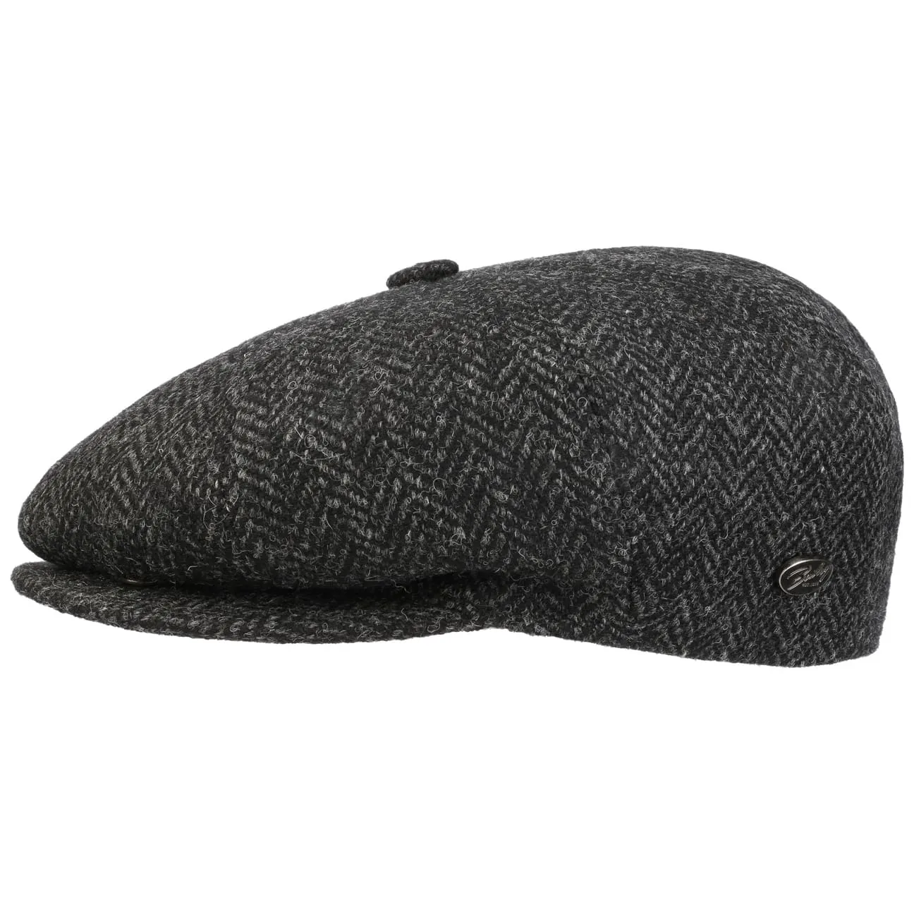 Galvin Herringbone Flat Cap by Bailey 1922