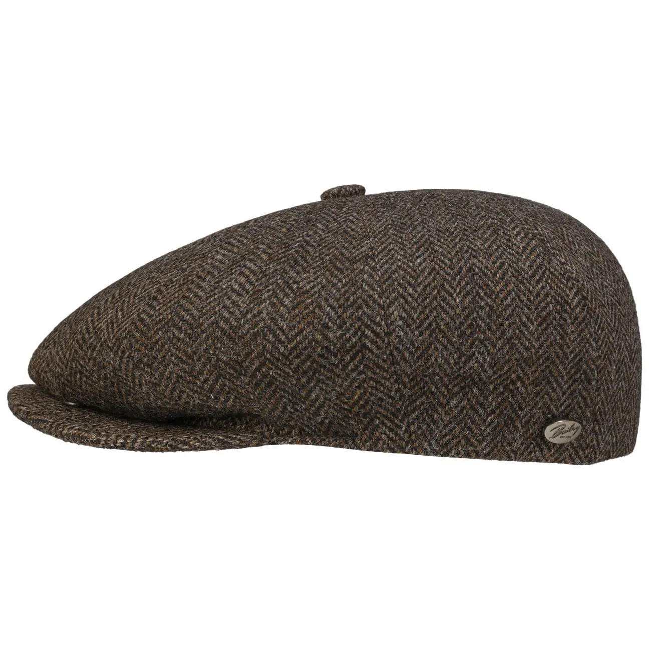 Galvin Herringbone Flat Cap by Bailey 1922