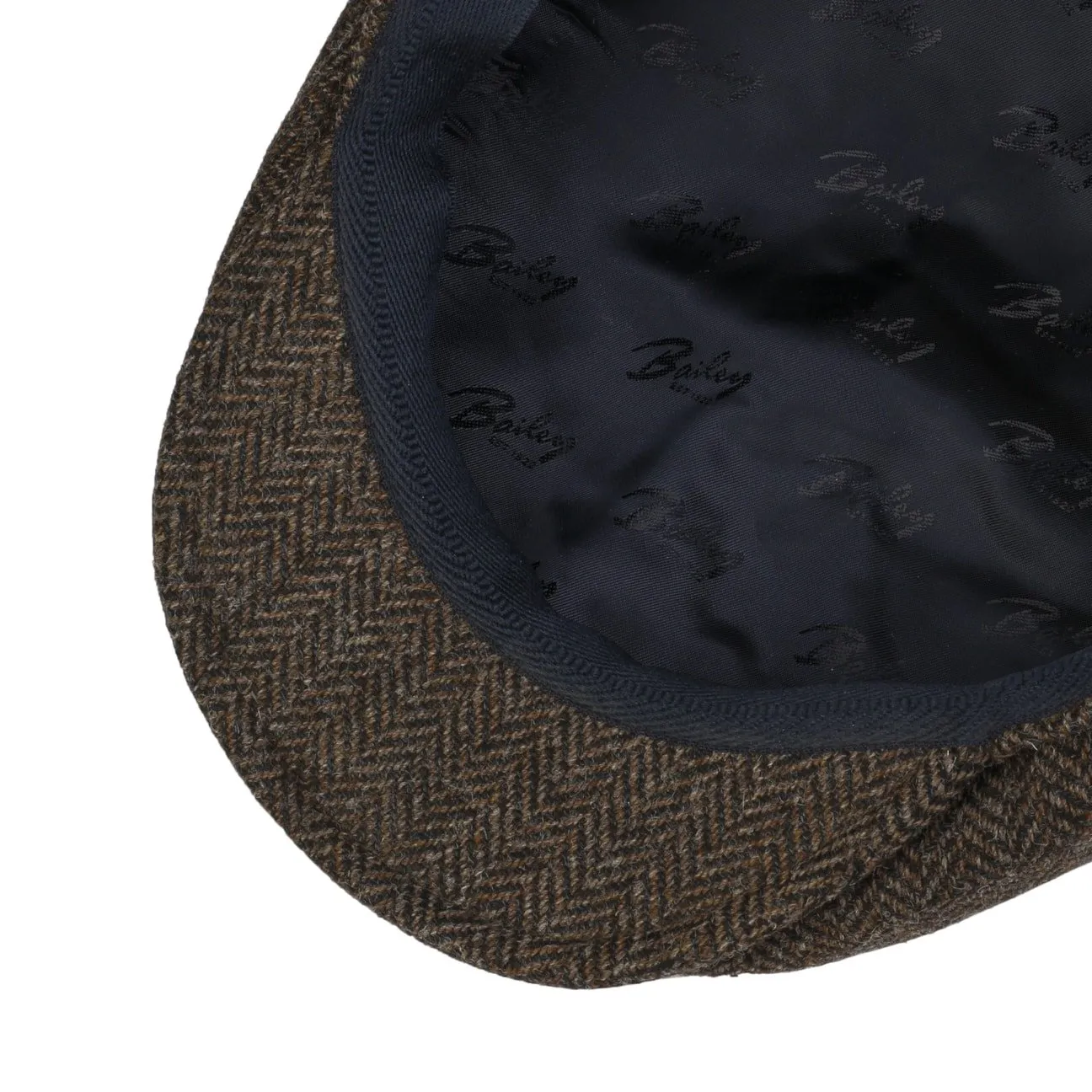Galvin Herringbone Flat Cap by Bailey 1922