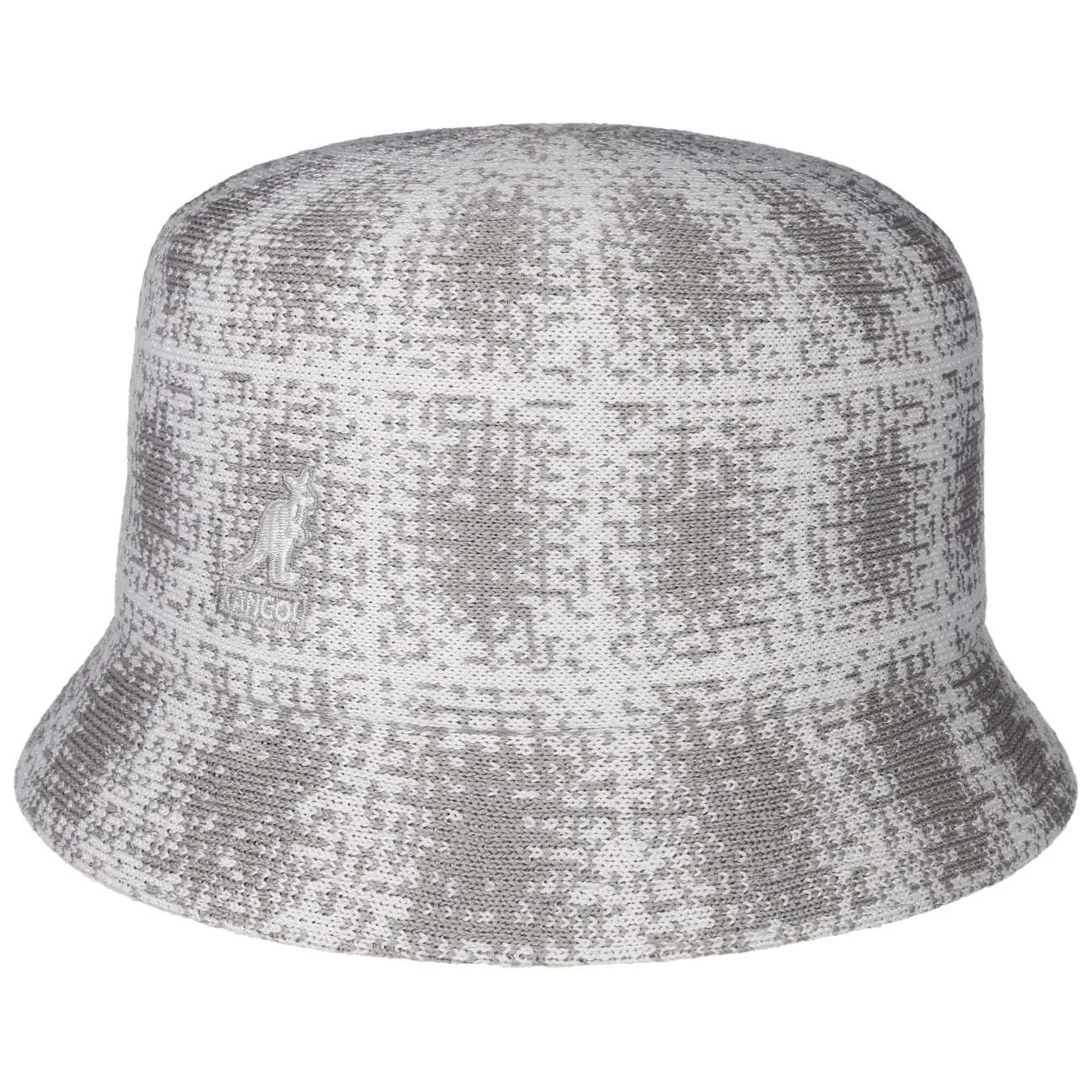 Grunge Plaid Bin Bucket Hat by Kangol