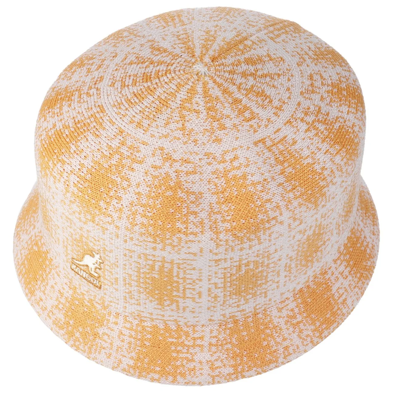 Grunge Plaid Bin Bucket Hat by Kangol