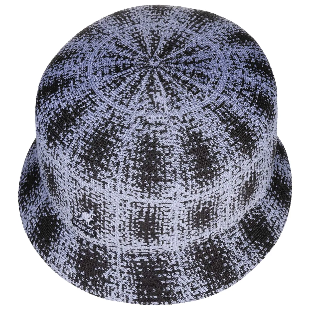 Grunge Plaid Bin Bucket Hat by Kangol