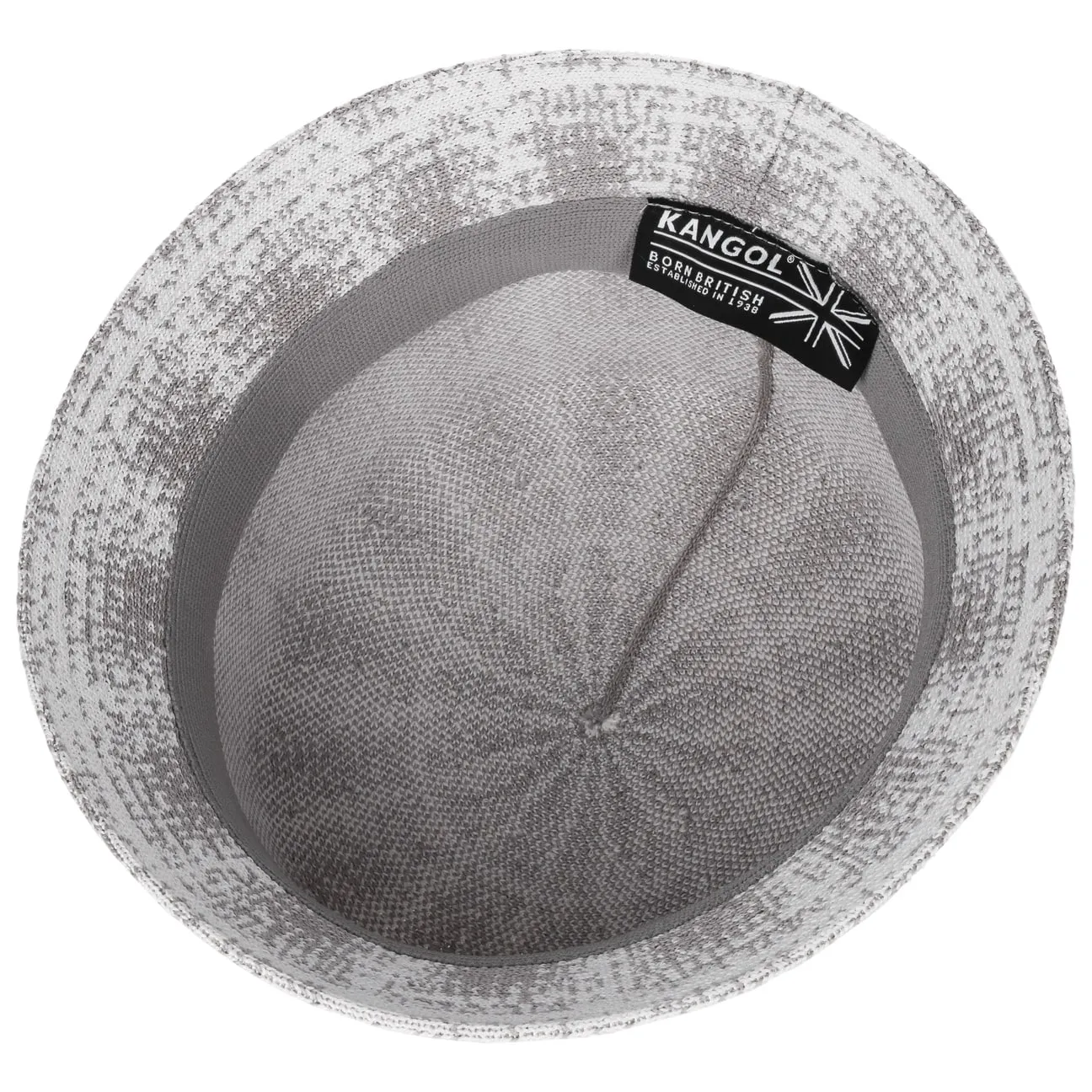 Grunge Plaid Bin Bucket Hat by Kangol