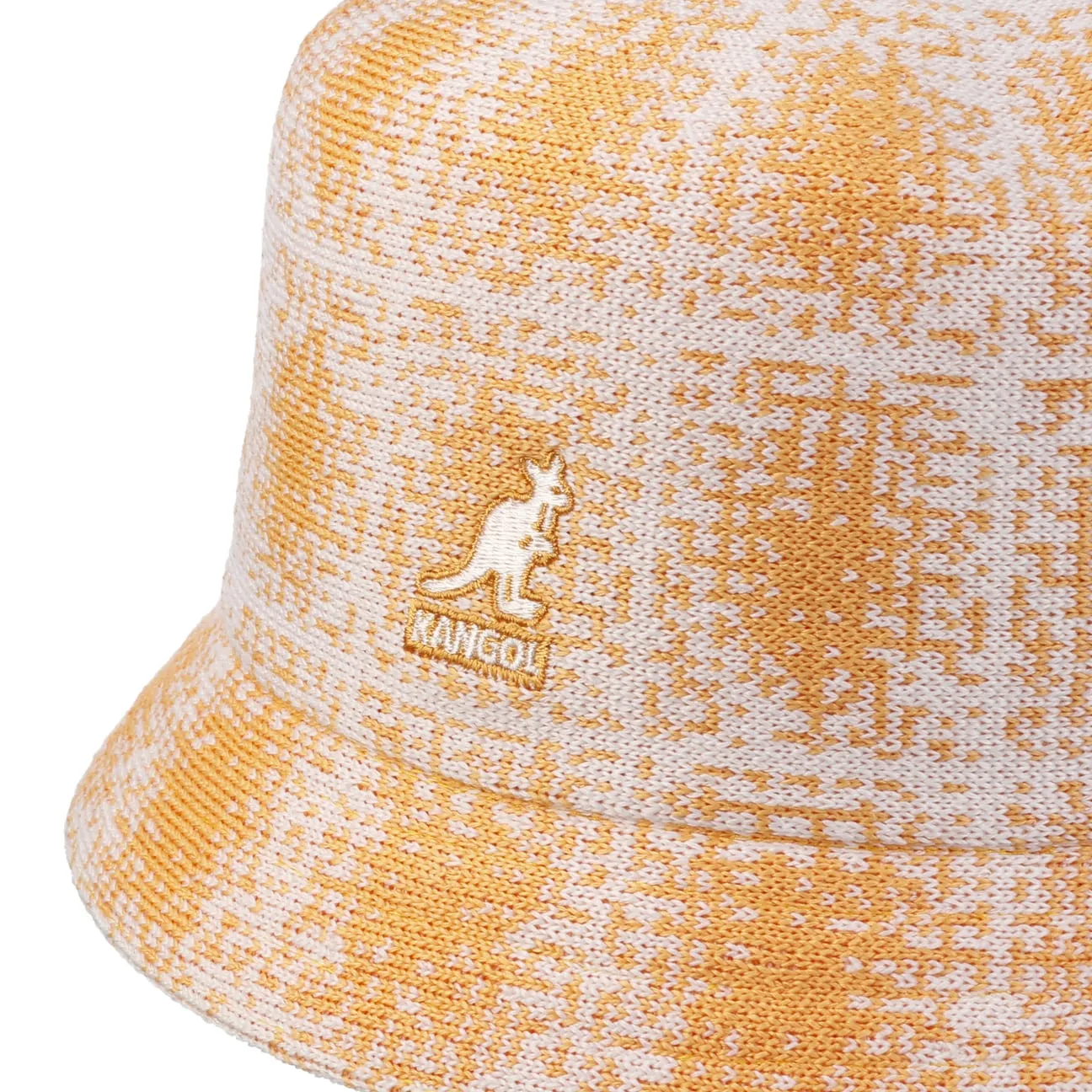 Grunge Plaid Bin Bucket Hat by Kangol
