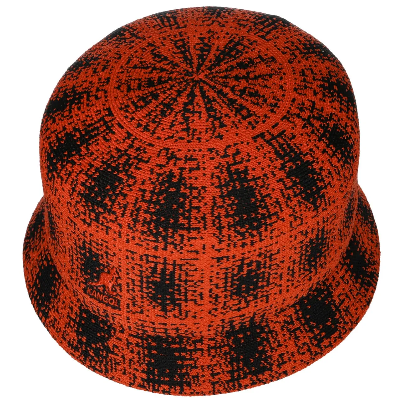 Grunge Plaid Bin Bucket Hat by Kangol