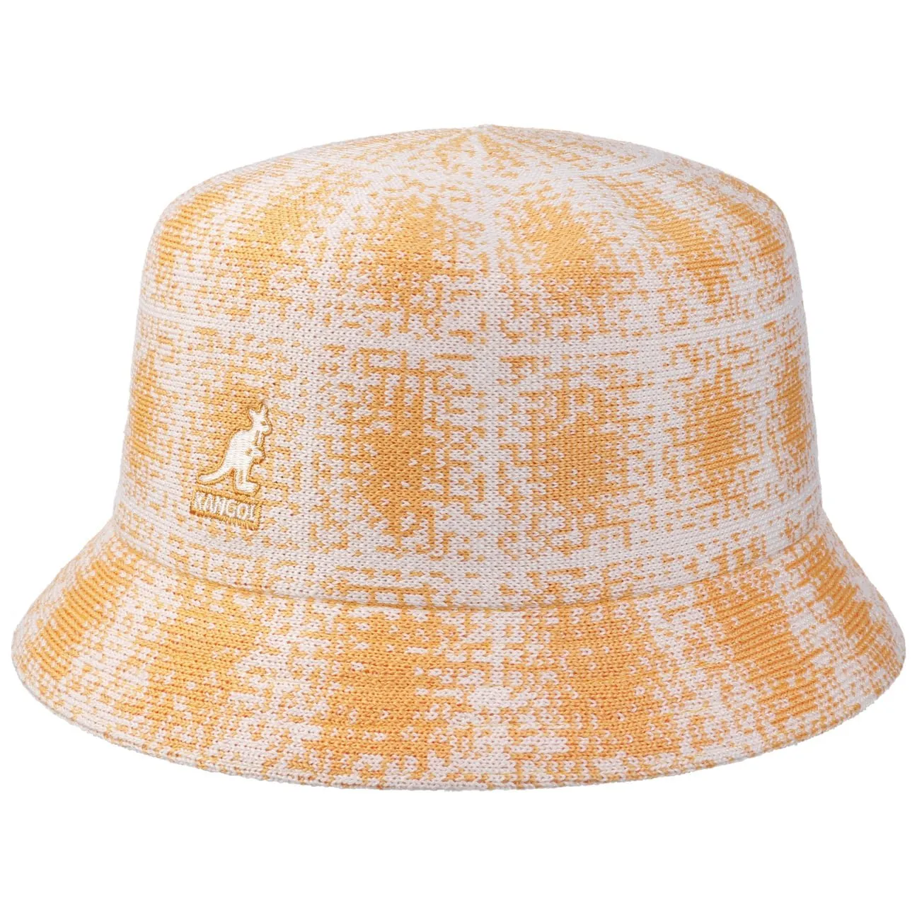 Grunge Plaid Bin Bucket Hat by Kangol