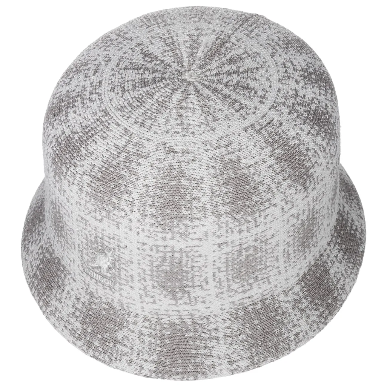 Grunge Plaid Bin Bucket Hat by Kangol