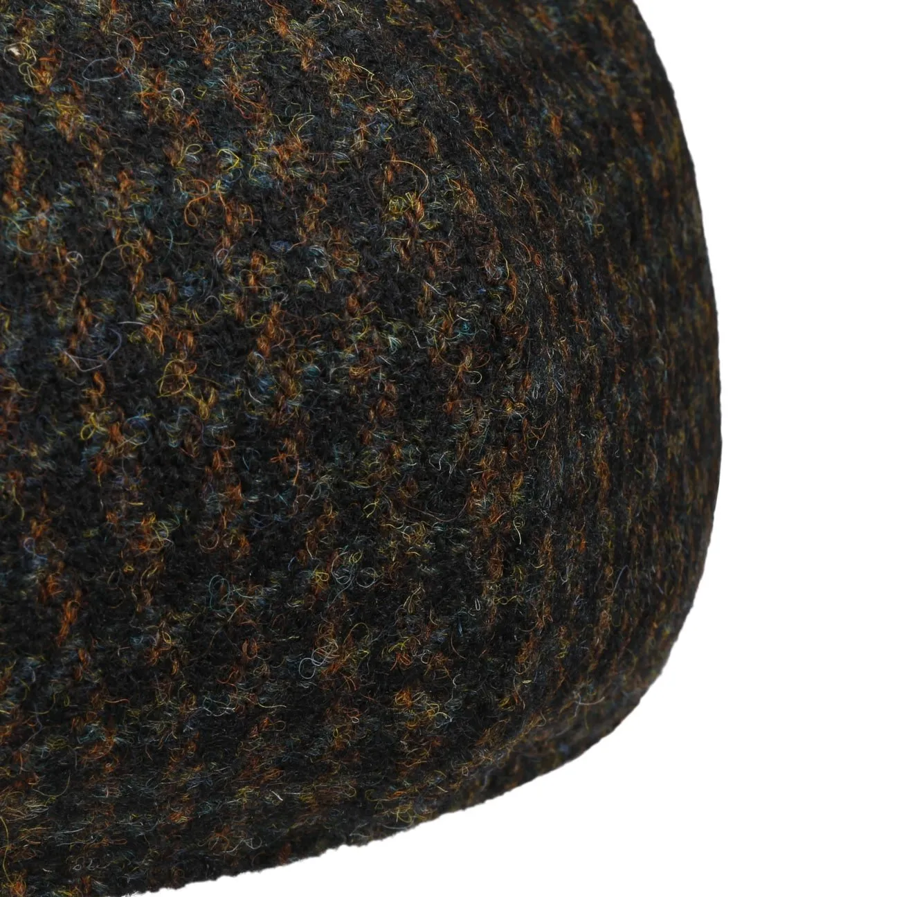 Harris Tweed Houndstooth News Boy Cap by Stetson