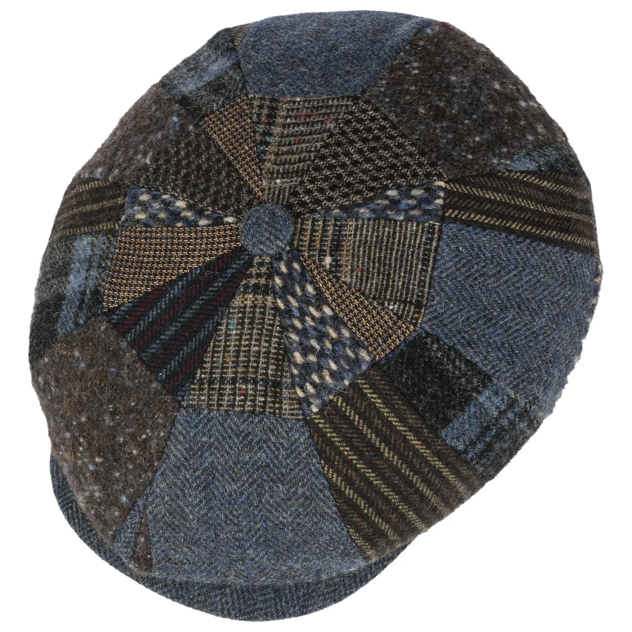 Hatteras Classic Patchwork Newsboy Cap by Stetson