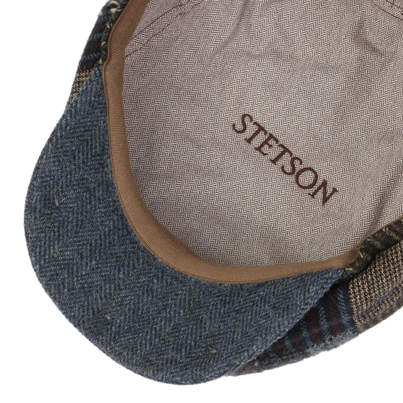 Hatteras Classic Patchwork Newsboy Cap by Stetson