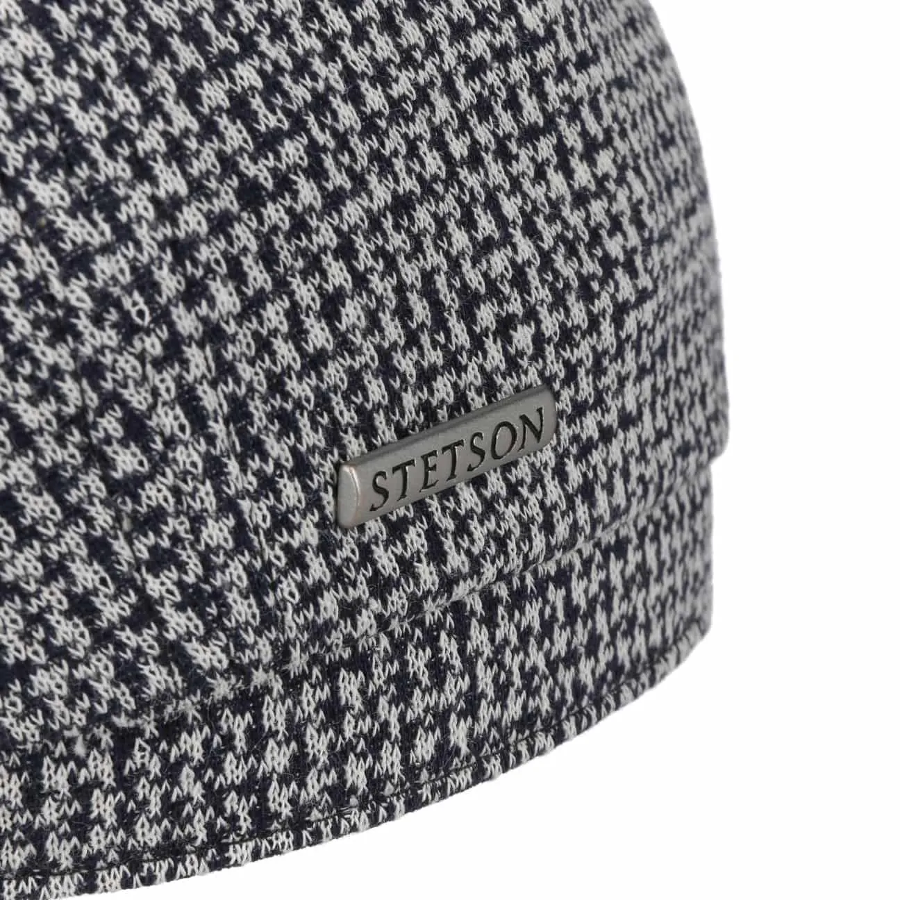 Hatteras Cotton Jersey Flat Cap by Stetson