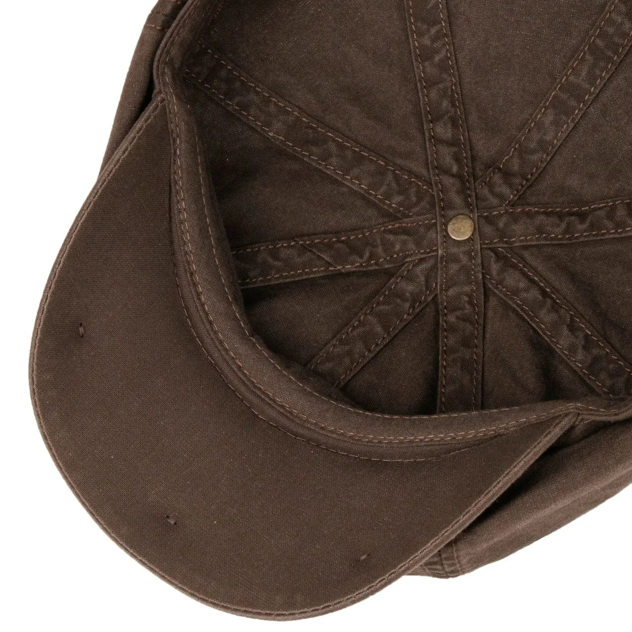 Hatteras Cotton Newsboy Cap by Stetson