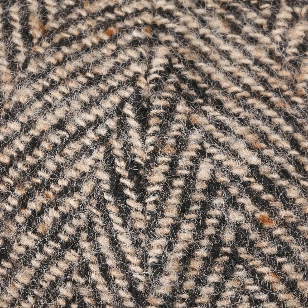 Hatteras Herringbone Flat Cap by Stetson