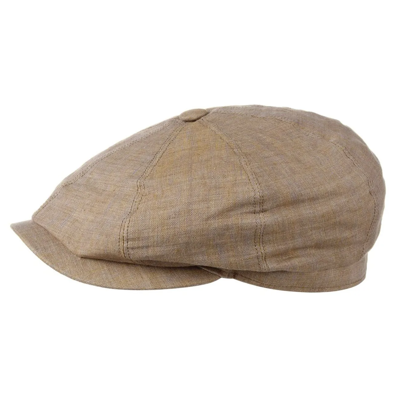 Hatteras Linen Newsboy Cap by Stetson