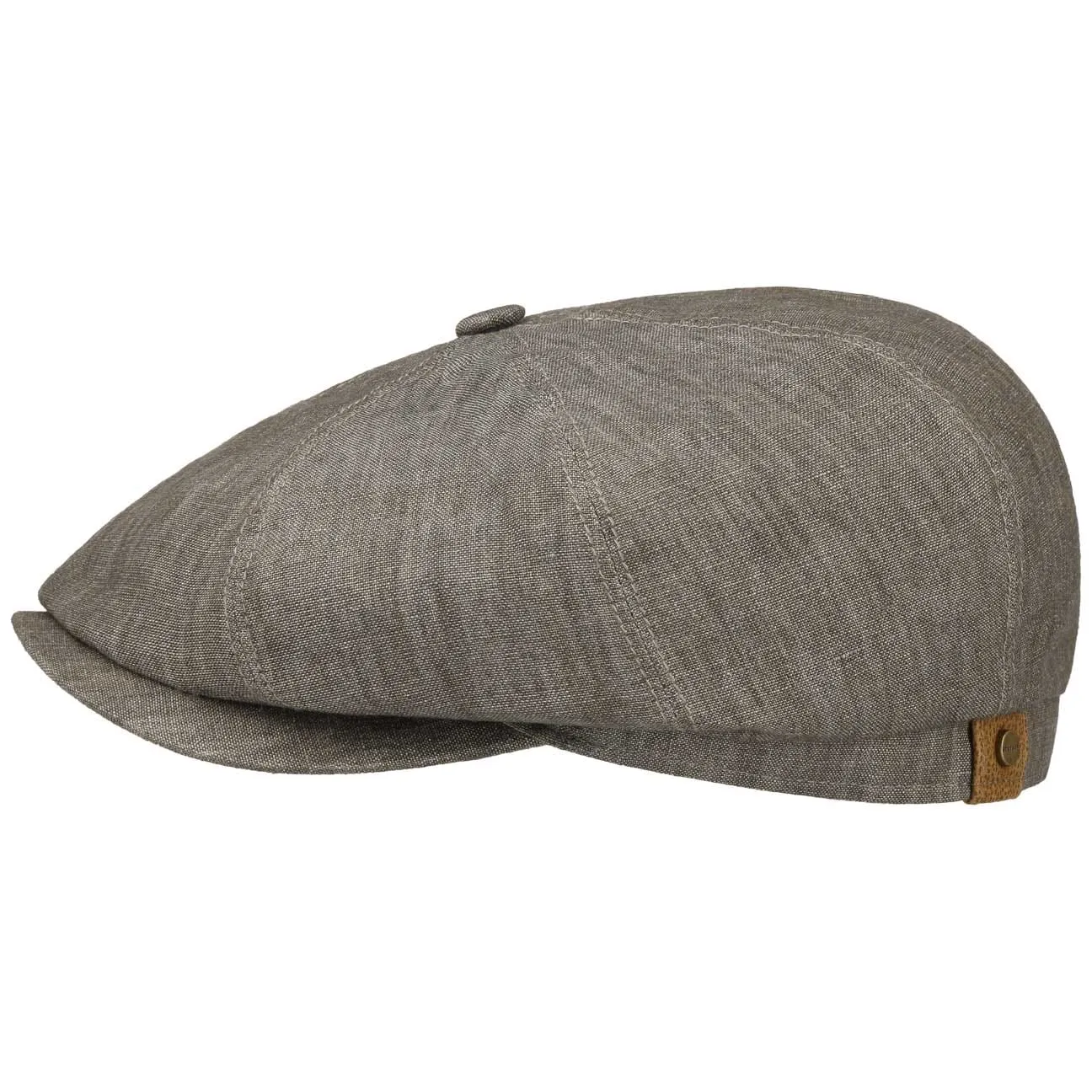 Hatteras Linen Newsboy Cap by Stetson
