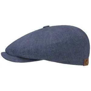 Hatteras Linen Newsboy Cap by Stetson