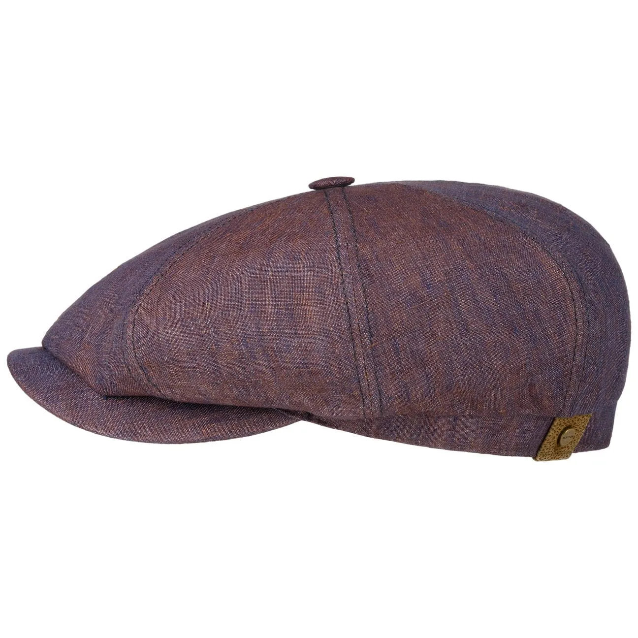 Hatteras Linen Newsboy Cap by Stetson