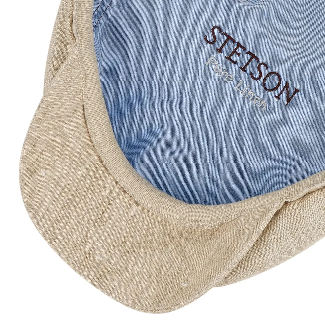 Hatteras Linen Newsboy Cap by Stetson