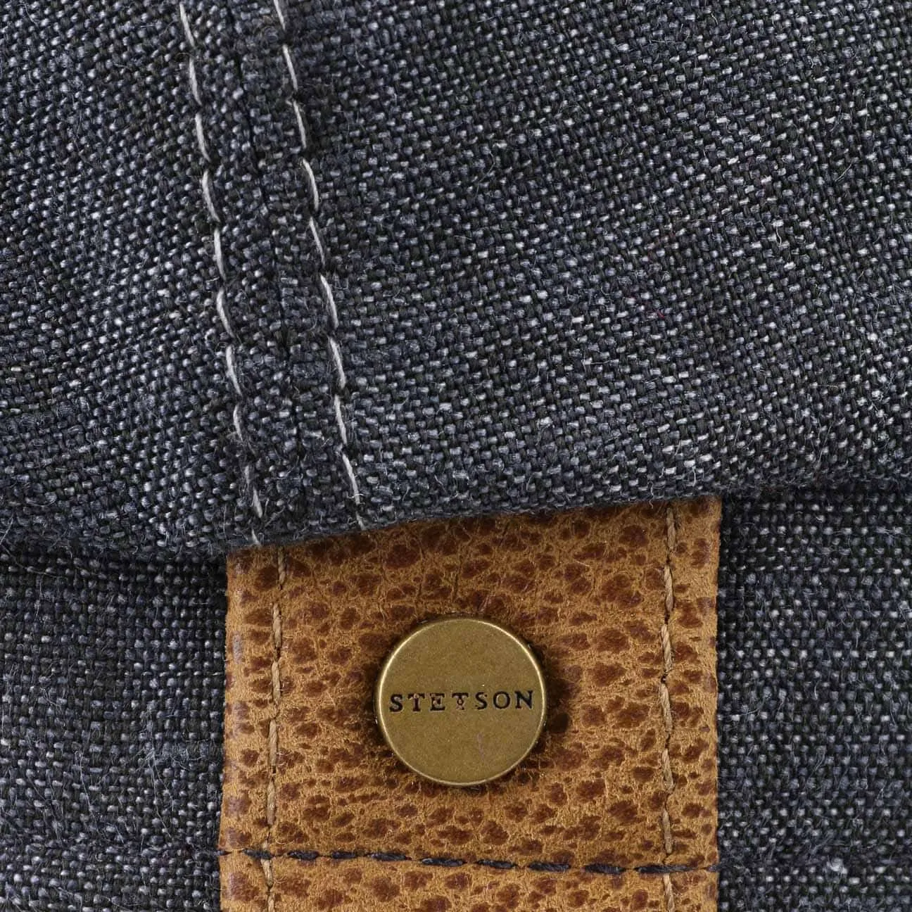 Hatteras Linen Newsboy Cap by Stetson