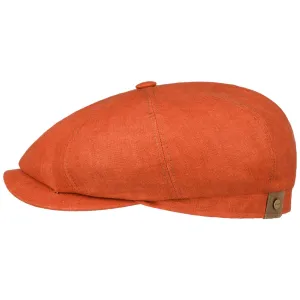 Hatteras Linen Newsboy Cap by Stetson