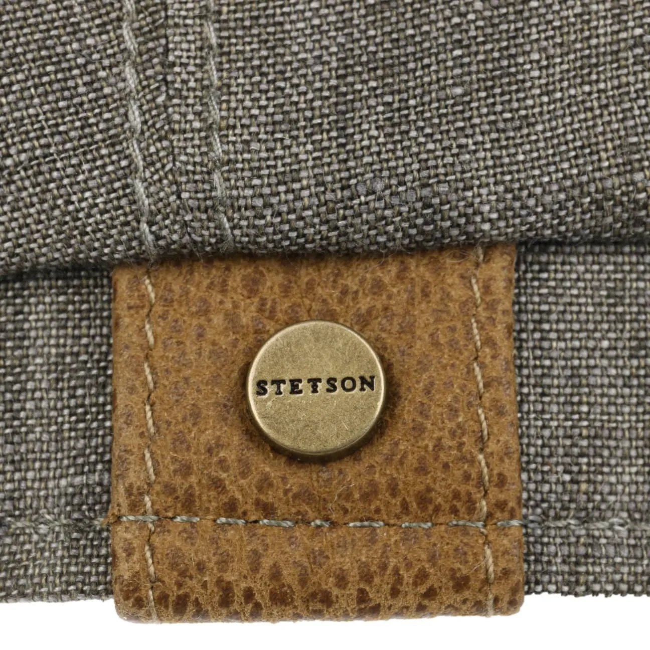 Hatteras Linen Newsboy Cap by Stetson