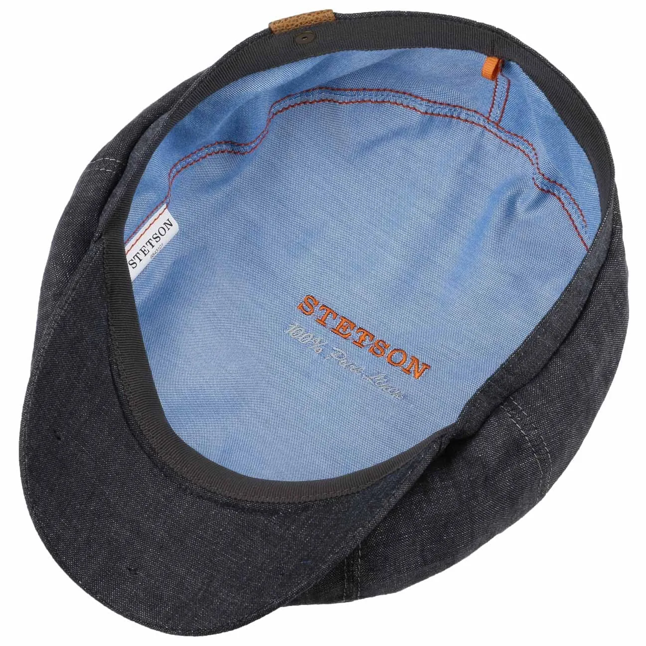 Hatteras Linen Newsboy Cap by Stetson