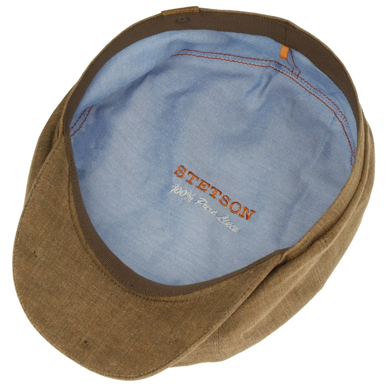 Hatteras Linen Newsboy Cap by Stetson