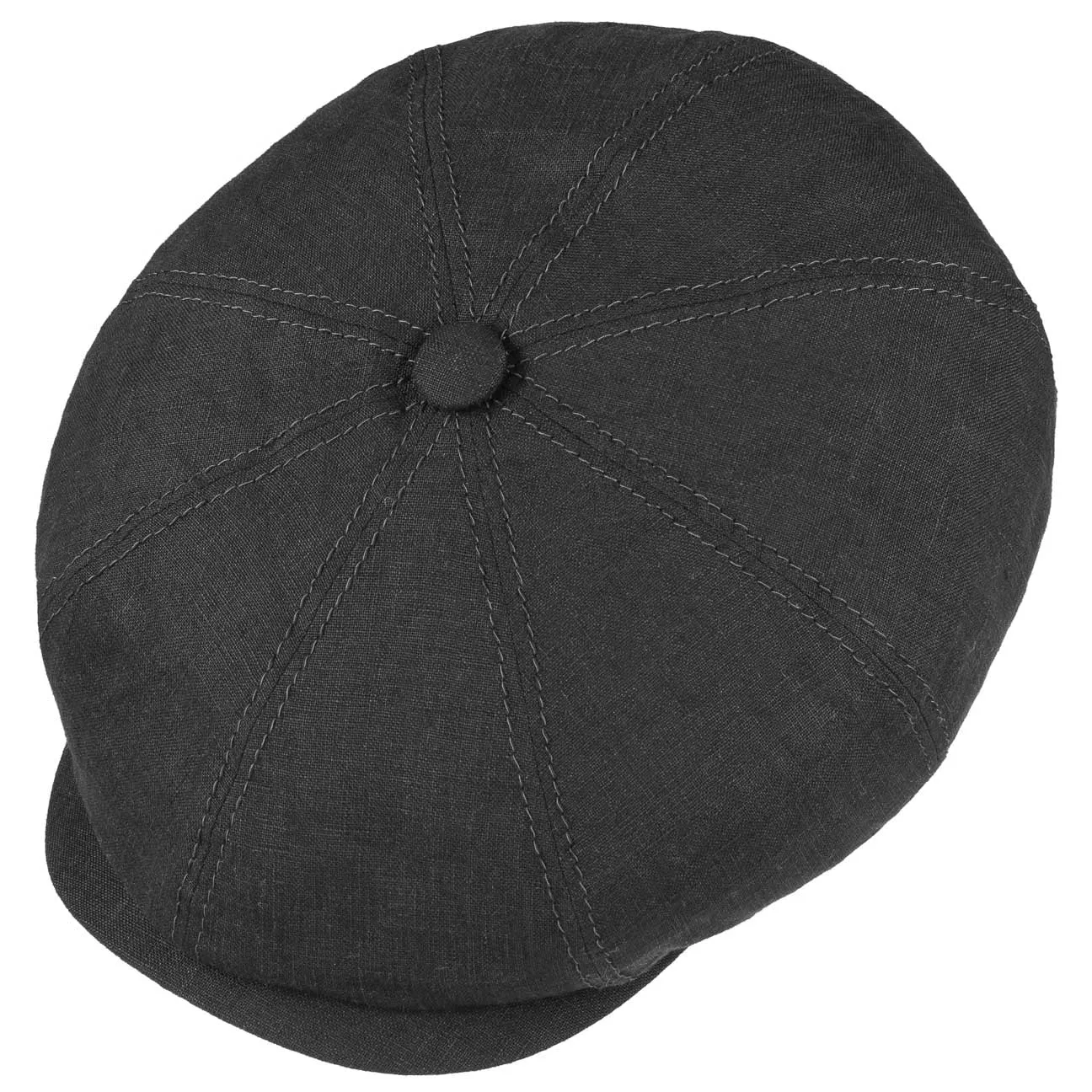 Hatteras Linen Newsboy Cap by Stetson