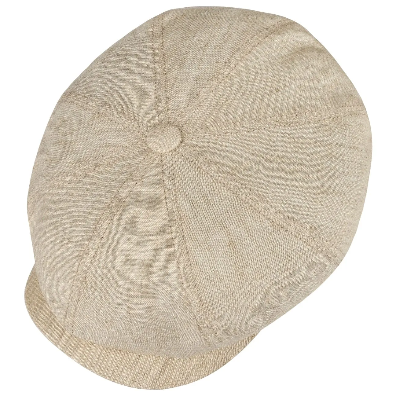 Hatteras Linen Newsboy Cap by Stetson
