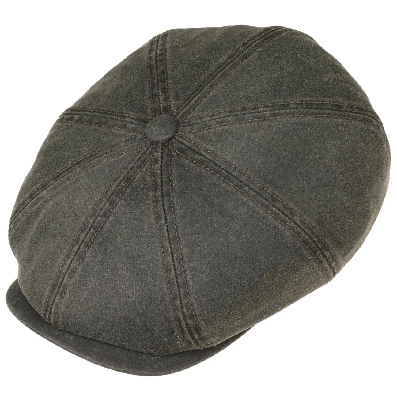 Hatteras Old Cotton Newsboy Cap by Stetson