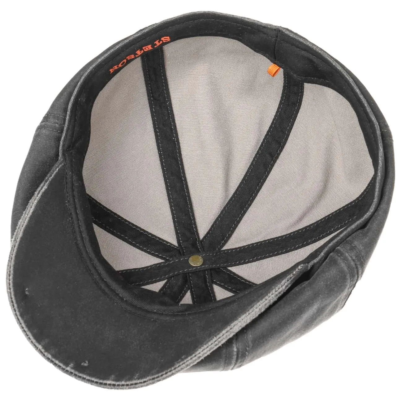 Hatteras Old Cotton Newsboy Cap by Stetson