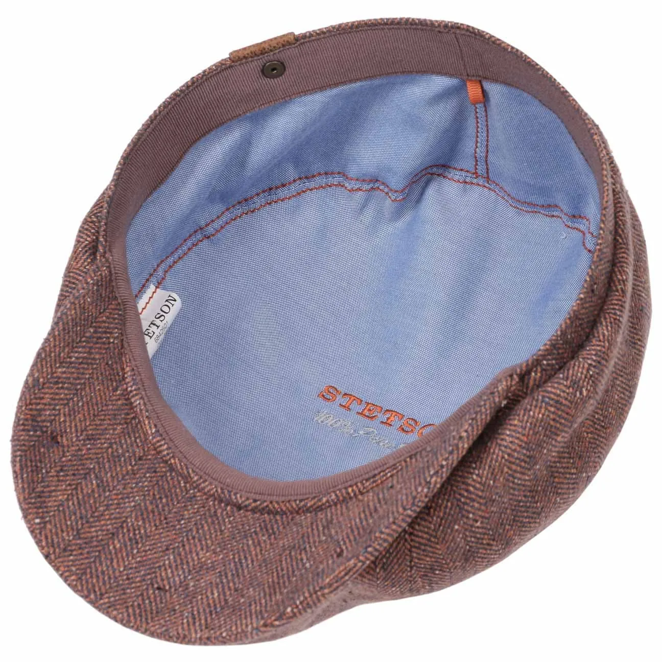 Hatteras Silk Flat Cap by Stetson