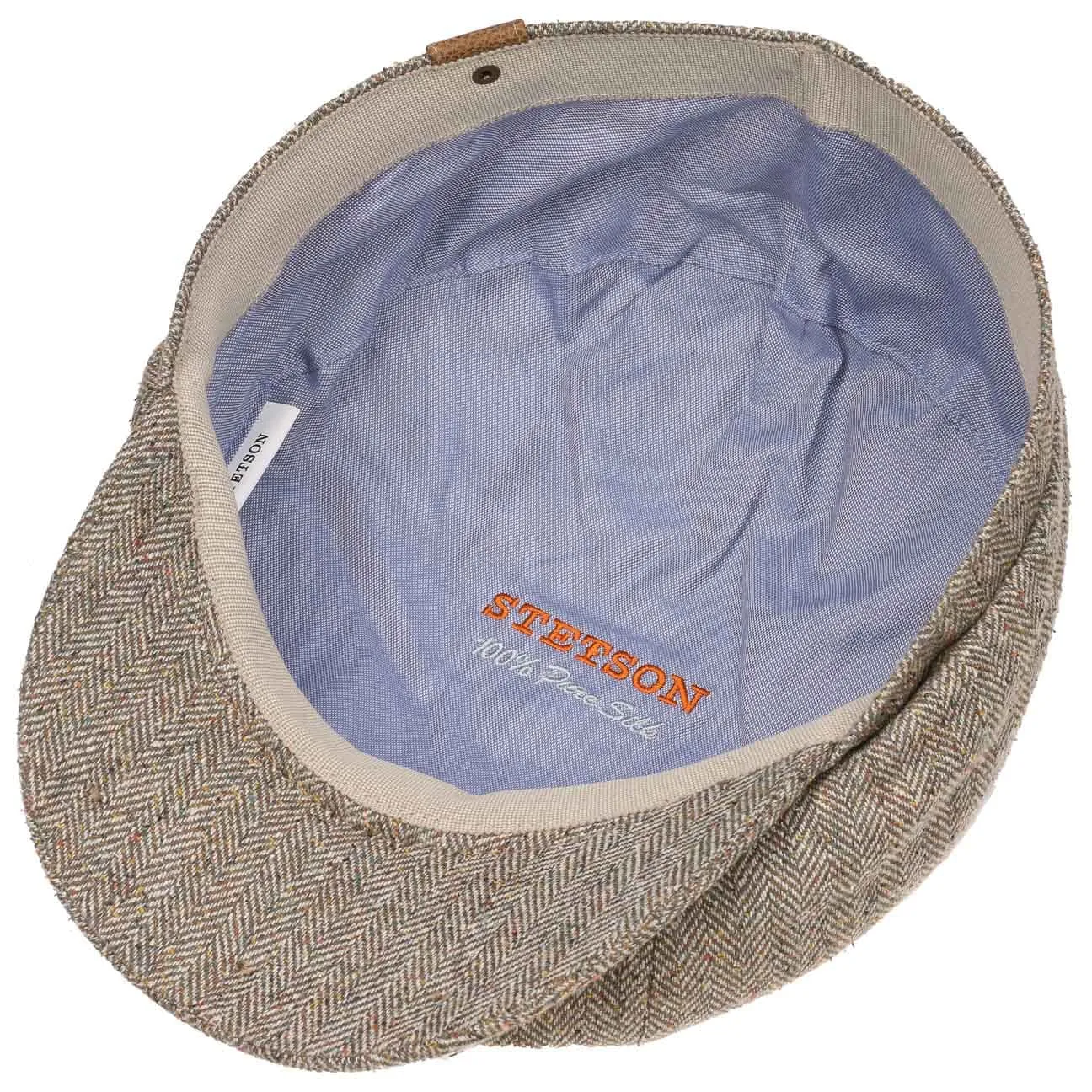 Hatteras Silk Flat Cap by Stetson