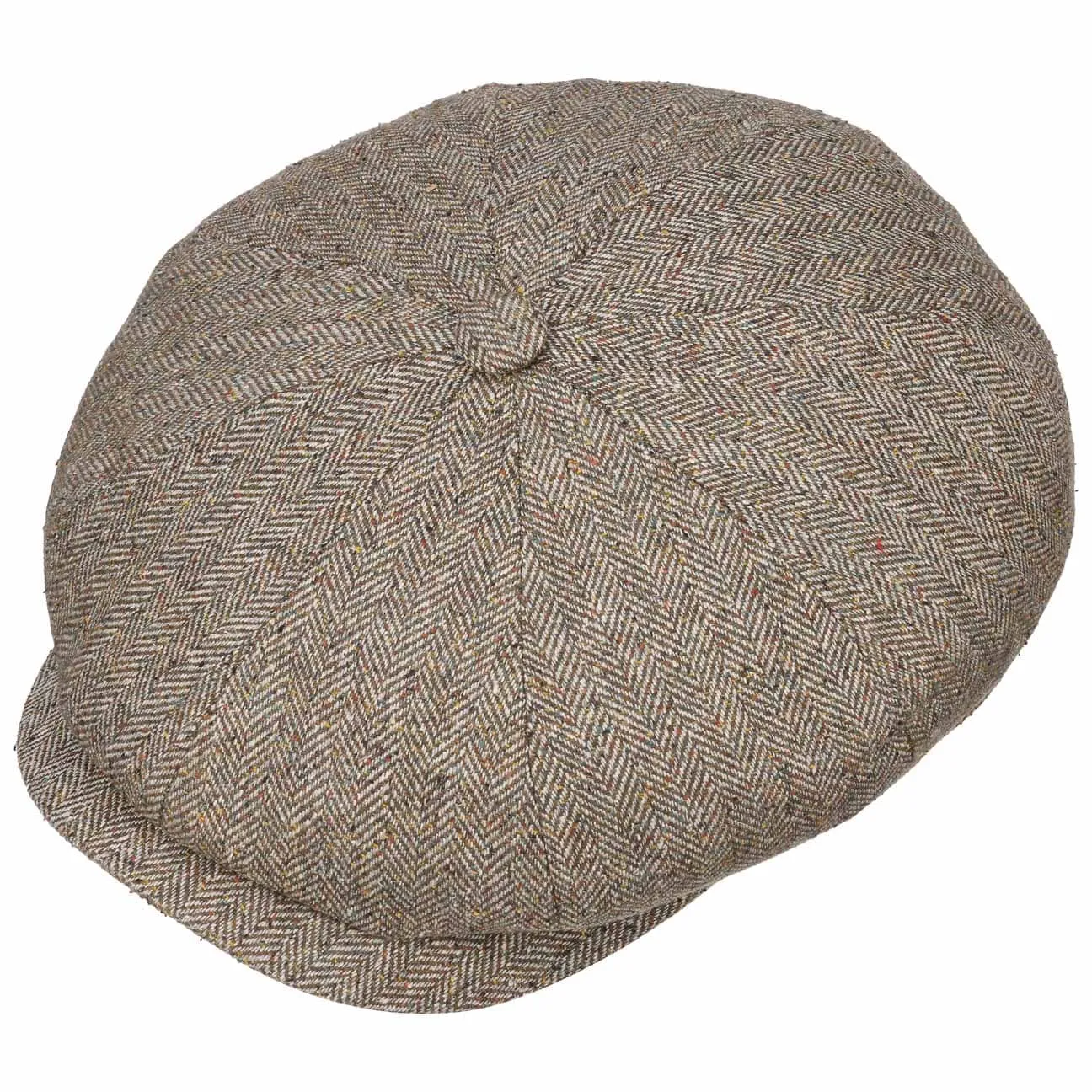Hatteras Silk Flat Cap by Stetson